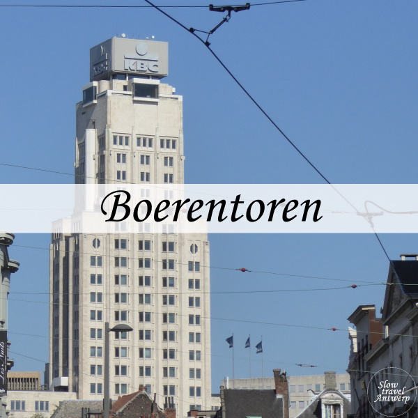 Boerentoren Antwerpen - titel