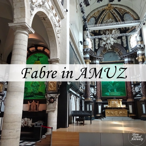 Fabre in AMUZ Antwerpen - titel