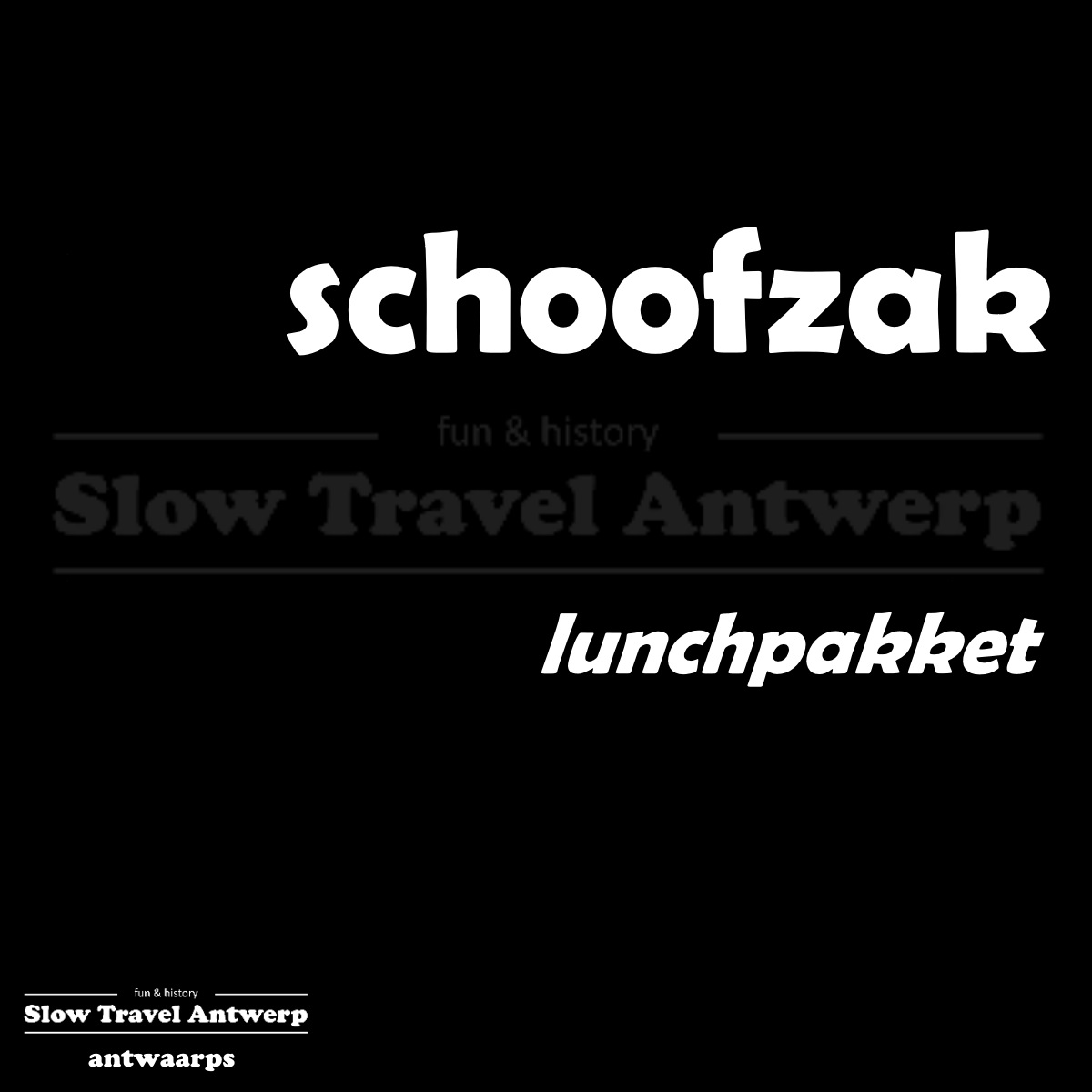 schoofzak – lunchpakket – packed lunch