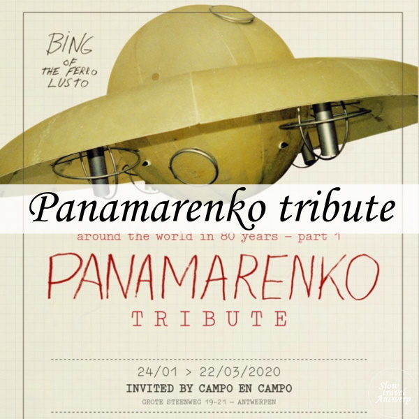 Panamarenko tribute bij Campo&Campo - tentoonstelling in Antwerpen 2020 - titel