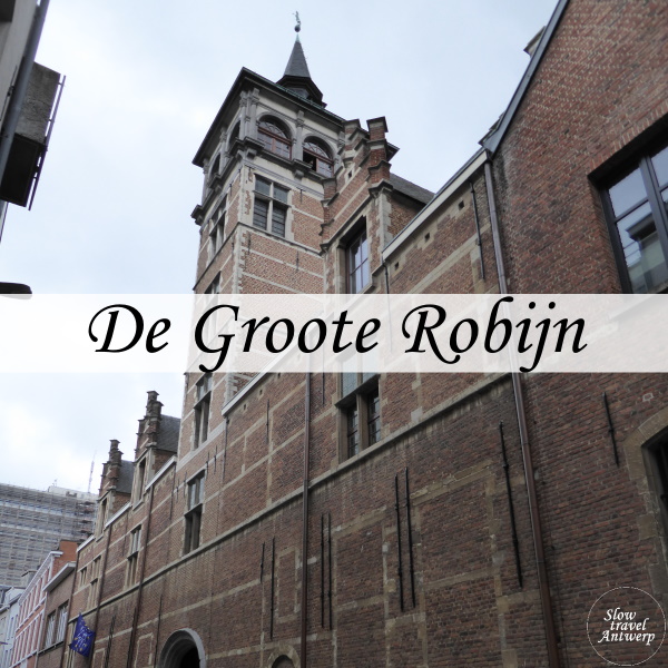 Groote Robijn en Van Straelentoren Antwerpen - titel